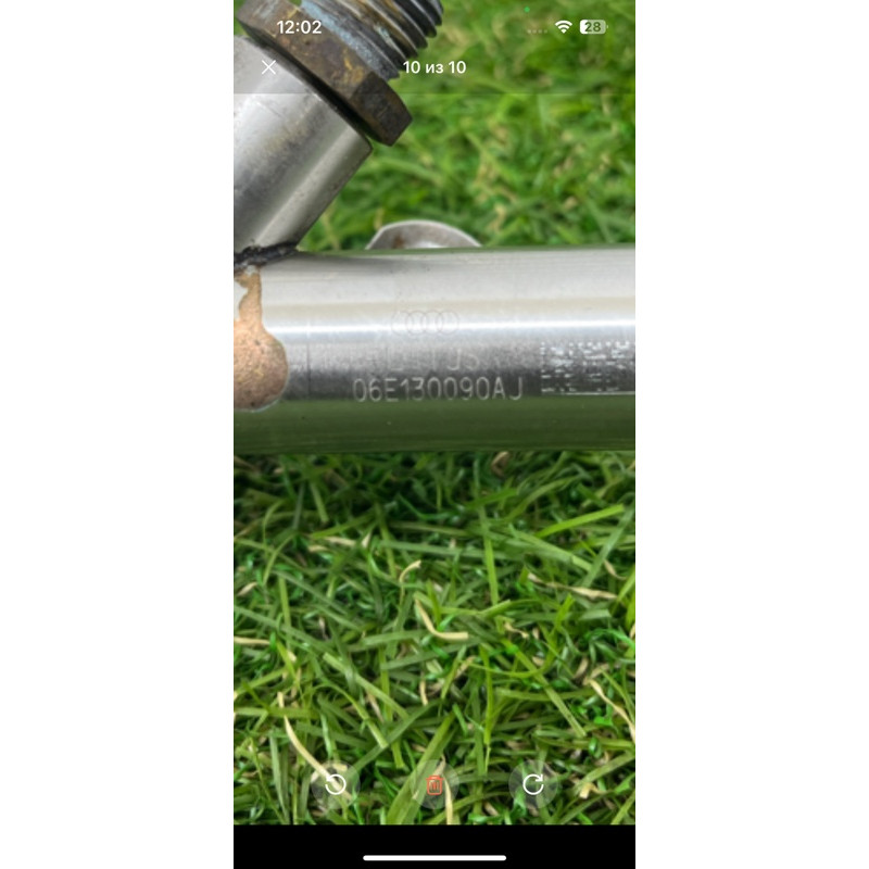 Топливная рампа (топливная система) AUDI Q7 4M 2018 3.0 TFSi 06E130090AJ