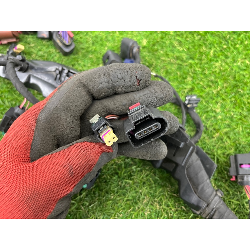 Проводка моторная (электрика двигателя) AUDI Q7 4M 2018 3.0 TFSi 06E971595AB