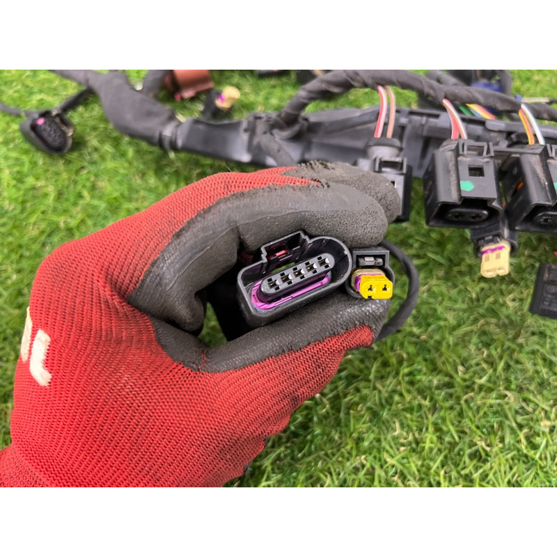 Проводка моторная (электрика двигателя) AUDI Q7 4M 2018 3.0 TFSi 06E971595AB