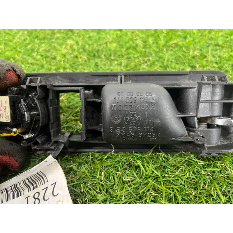 Ручка двери внутренняя (салон) Volkswagen Passat B5 2003 2.5 AKN 3B0839114BF2AQ