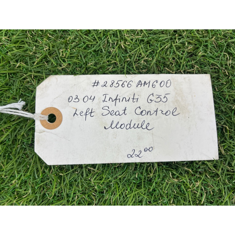Блок управления сиденьем (электрика / блок управления) Infiniti G35 V35 2004 28566am600