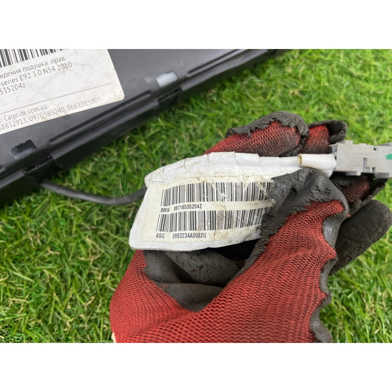 Airbag сидіння (airbag/безопасность) BMW 3-series E92 2010 3.0 N54 72127165352