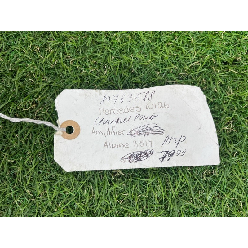 Усилитель звука (электрика) Mercedes-Benz S-class W126 560 sec 3517