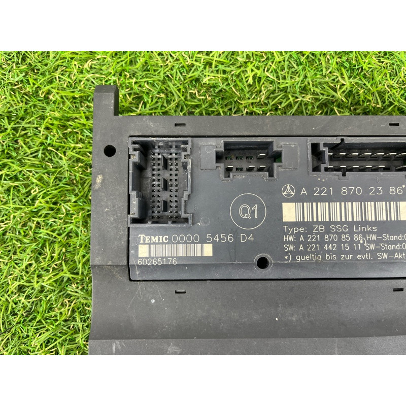 блок регулювання сидіння (закрытая категория) Mercedes-Benz S-class W221 a2218702386