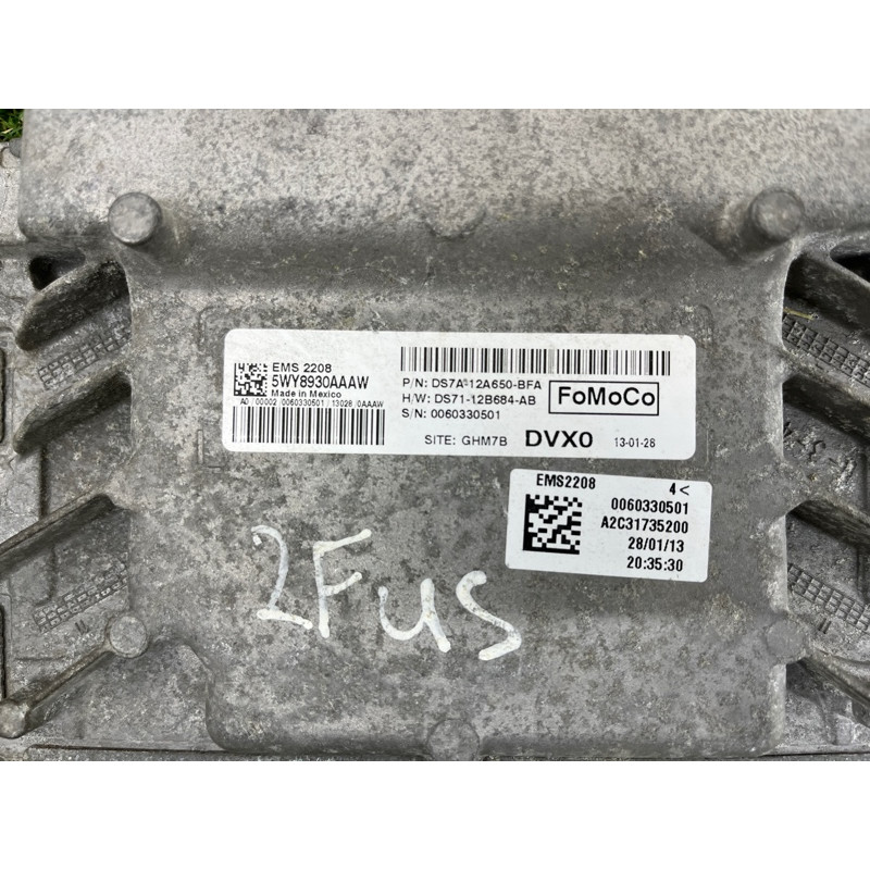 ЭБУ (электрика / блок управления) FORD Fusion MK5 2013 2.0 Hybrid DS7112B684AB