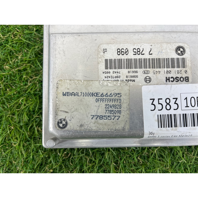 ЭБУ (электрика / блок управления) BMW 3-series E46 13617785098