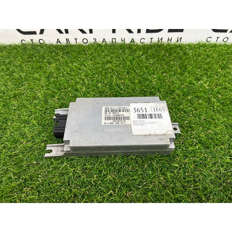 Блок системы ввода голосовых сообщений (электрика / блок управления) BMW 7-series E65 N62B44 84416960802
