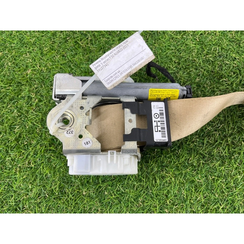 Ремень безопасности (airbag / безопасность) BMW 3-series F30 2013 N26B20 72117309344
