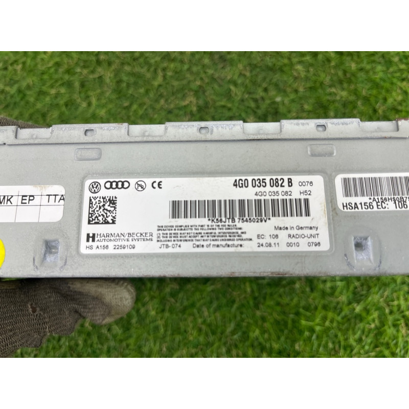 Блок радиоприемника (электрика / блок управления) AUDI Q7 4L 2011 3.0 CATA 4G0035080B