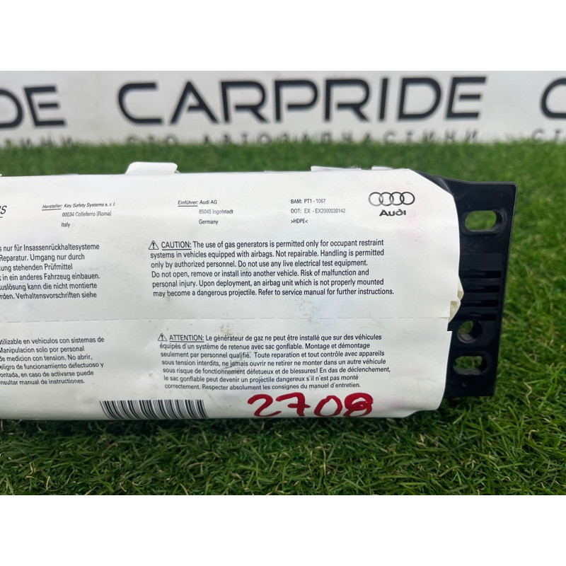 Airbag торпеды (airbag/безопасность) AUDI Q7 4L 2011 3.0 CATA 4L0880204D