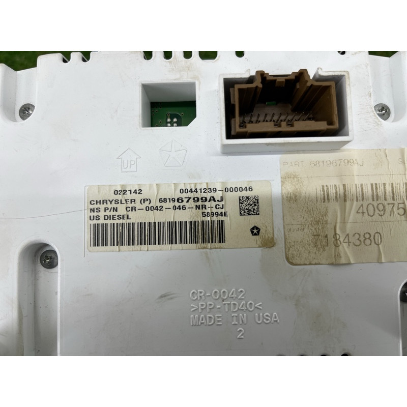 Панель приборов (салон) Jeep Grand Cherokee WK2 2014 3.0 Diesel EXF 68196799AJ