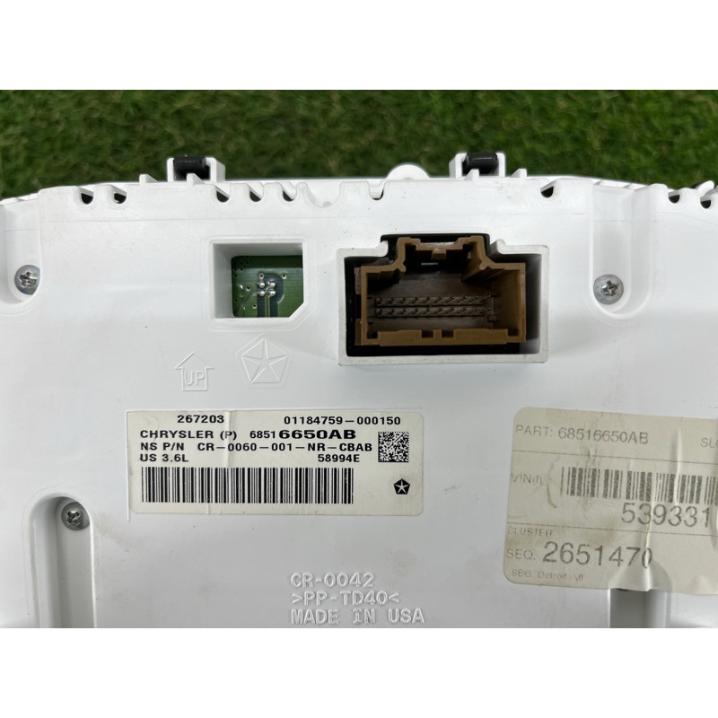 Панель приборов (салон) Jeep Grand Cherokee WK2 2020 3.6 68516650AB