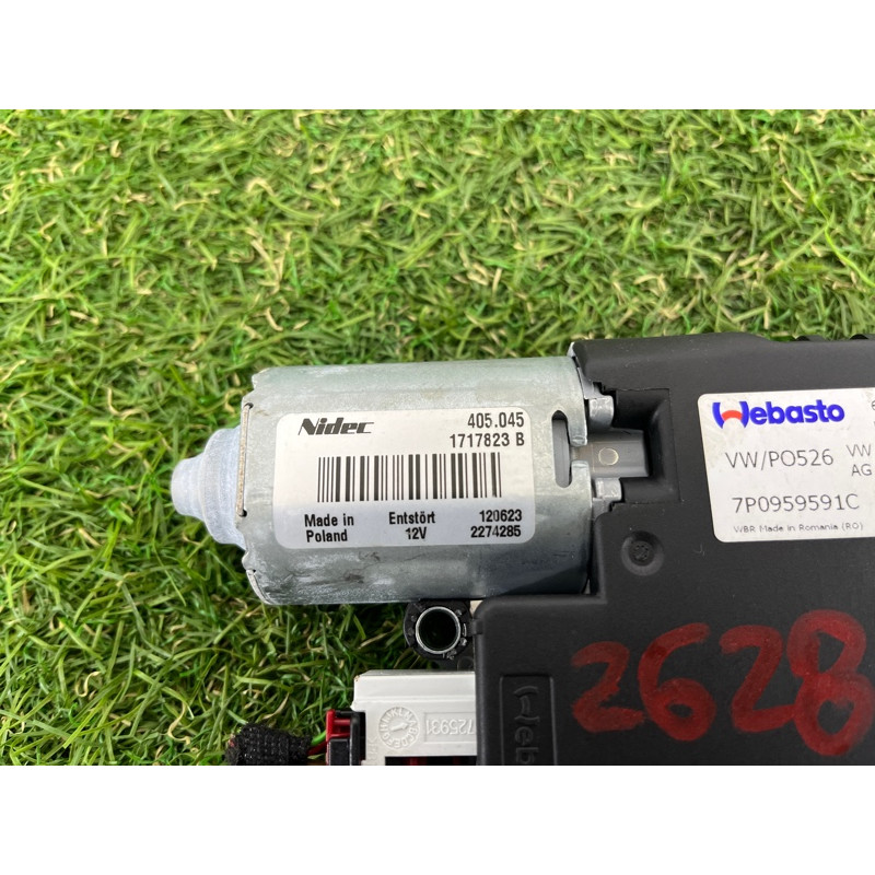 Мотор люка (электрика) Volkswagen Touareg NF 2013 3.6 7P0959591C