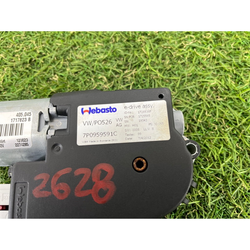 Мотор люка (электрика) Volkswagen Touareg NF 2013 3.6 7P0959591C