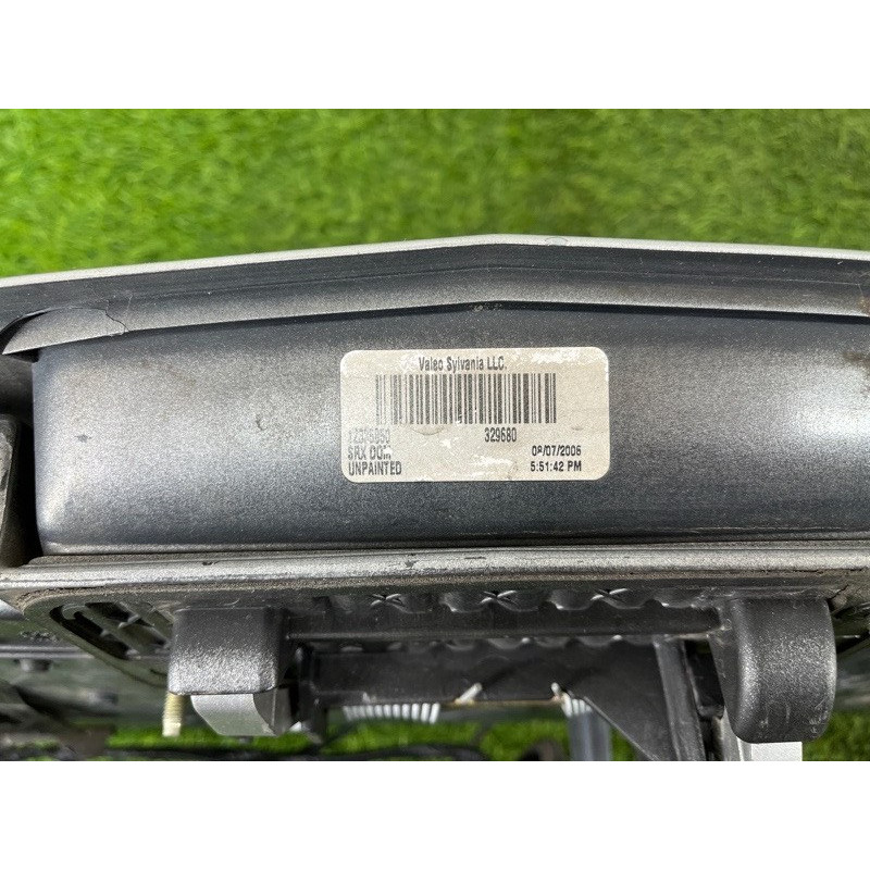 Панель подсветки номера (кузов и элементы) Cadillac SRX 2 2008 12335850