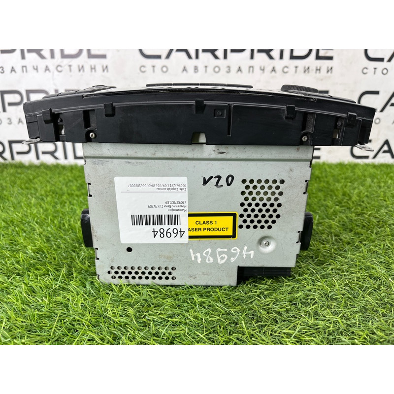 Магнитофон (электрика) Mercedes-Benz CLK W209 A2098702189