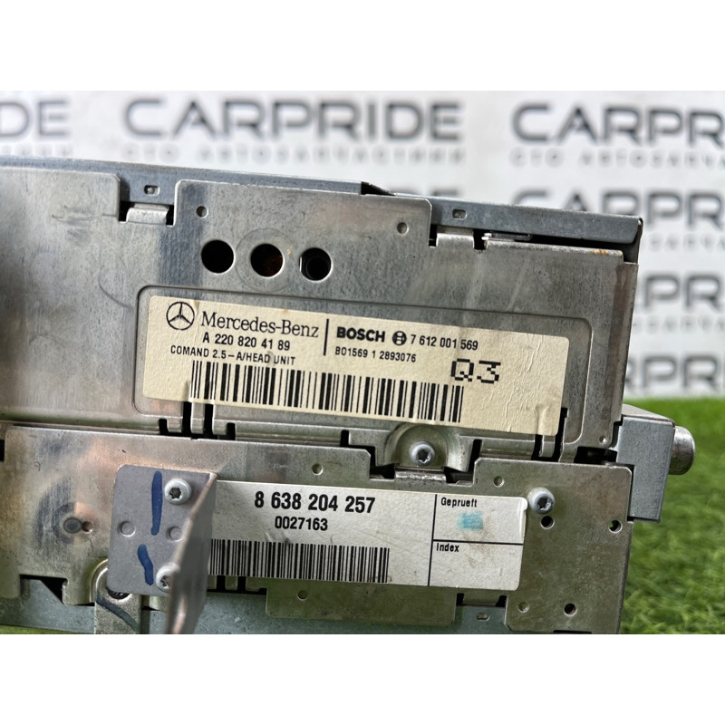 Магнитофон (электрика) Mercedes-Benz S-class W220 A2208204189