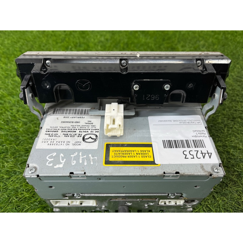 Магнитофон (электрика) Mazda 3 BK BAR466AR0