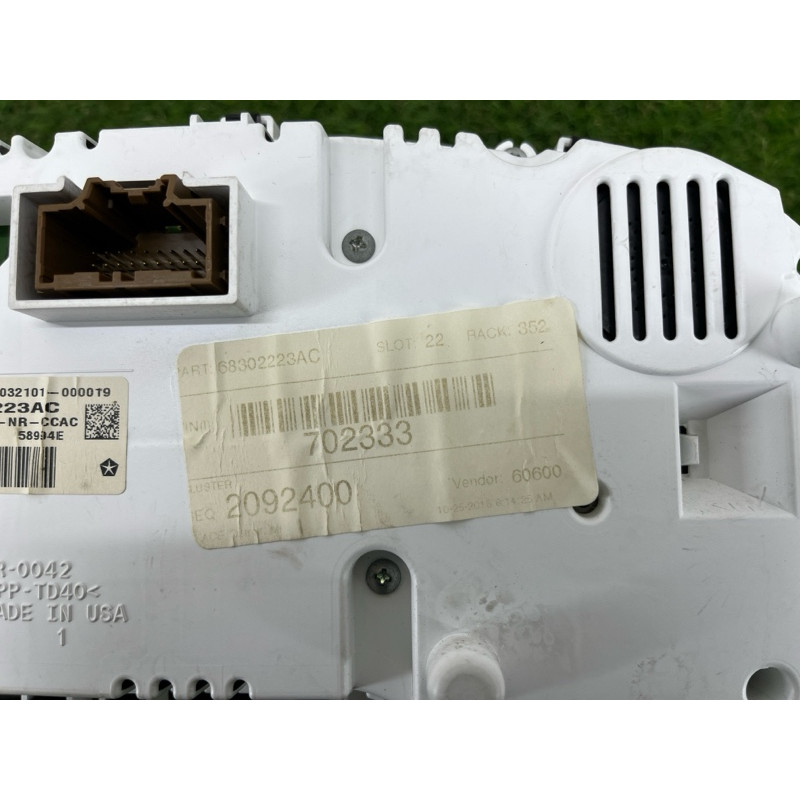 Панель приборов (салон) Jeep Grand Cherokee WK2 2017 68302223AC