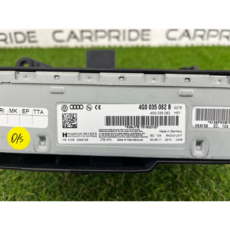 Блок радиоприемника (электрика / блок управления) AUDI Q5 8R 2012 3.2 CALB 4G0035080B