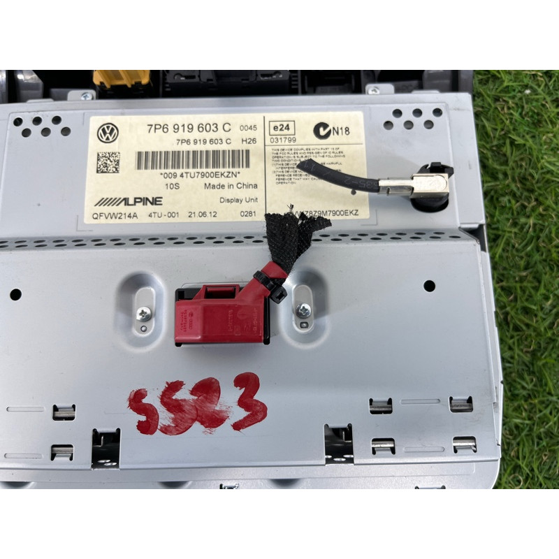 Монитор (электрика) Volkswagen Touareg NF 2012 3.6 CGRA 7P6919603C