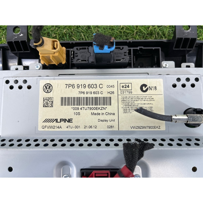 Монитор (электрика) Volkswagen Touareg NF 2012 3.6 CGRA 7P6919603C