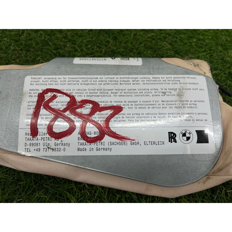 Airbag сидения (airbag/безопасность) BMW 5-series Gran Turismo F07 2011 3.0 N55B30 72127949993