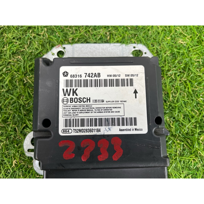 Блок управления airbag (airbag / безопасность) Jeep Grand Cherokee WK2 2017 68316742AB