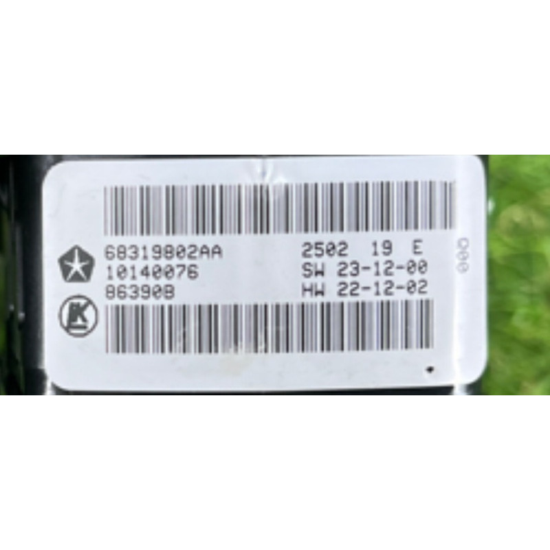 Блок кнопок стеклоподъемников (электрика / кнопки) Jeep Grand Cherokee WK2 2017 68319802AA