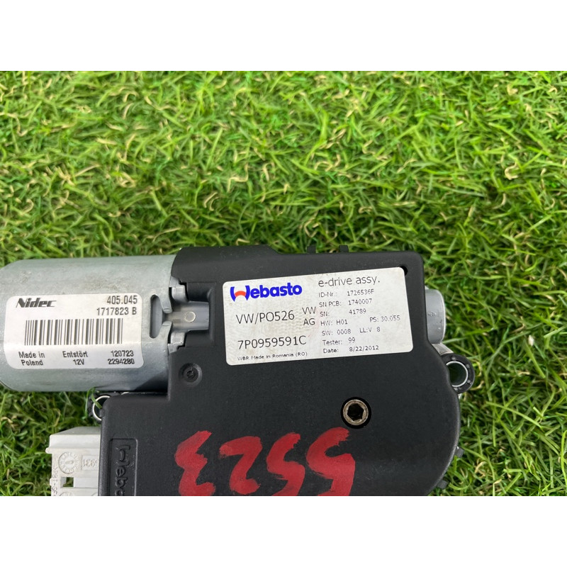 Мотор люка (электрика) Volkswagen Touareg NF 2012 3.6 CGRA 7P0959591C