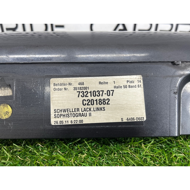 Накладка на порог (кузов и элементы) BMW 5-series Gran Turismo F07 2011 3.0 N55B30 51177233365