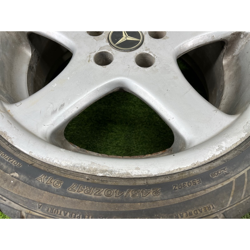 Диск колёсный 5x112 R17 8Jx17 ET35 (диски на авто) Mercedes-Benz C-class W203 1.8 M111.951
