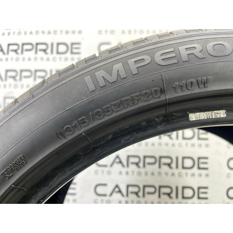 Шина летняя 315/35 R20 Pace Impero 110W (летние шины) BMW X5 E70 2011 3.0 N57