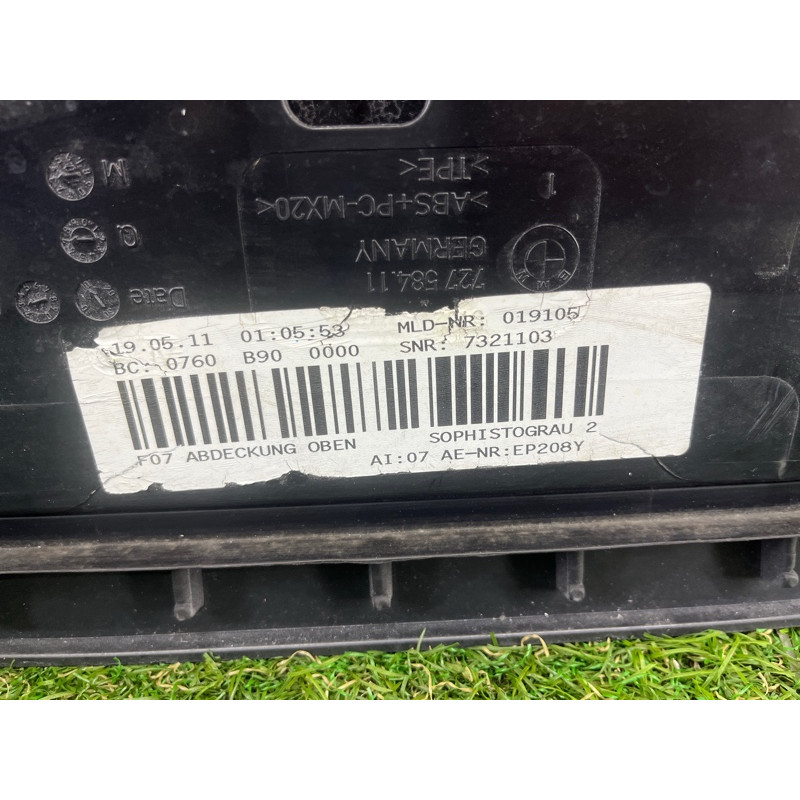 Спойлер (кузов и элементы) BMW 5-series Gran Turismo F07 2011 3.0 N55B30 51627207411