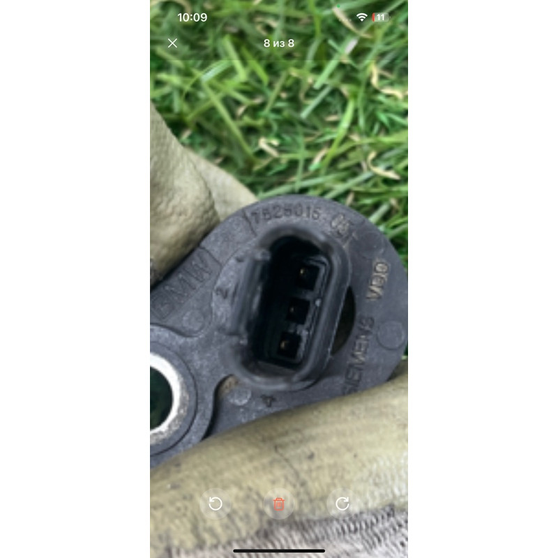 Датчик положения коленвала (электрика двигателя) BMW 3-series E93 2008 3.0 N54 13627525015