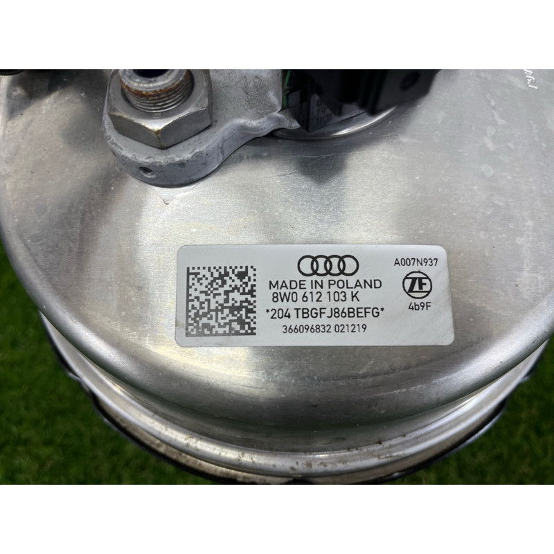 Вакуумний підсилювач гальм у зборі (гальмівна система) AUDI A5 F5 2020 2.0 CYMC 8W0612107