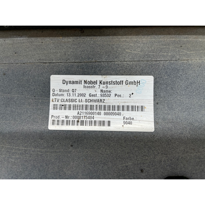 Накладка на порог (кузов и элементы) Mercedes-Benz E-class W211 a2116900140