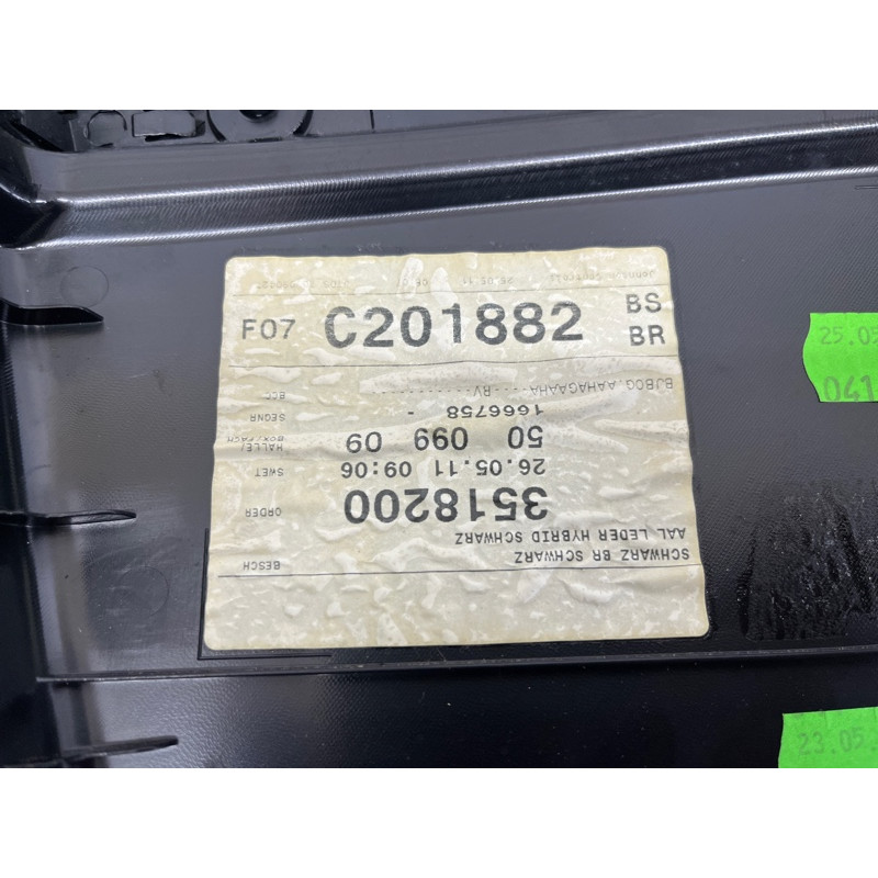 Обшивка стойки центральная (салон) BMW 5-series Gran Turismo F07 2011 3.0 N55B30 51437235104