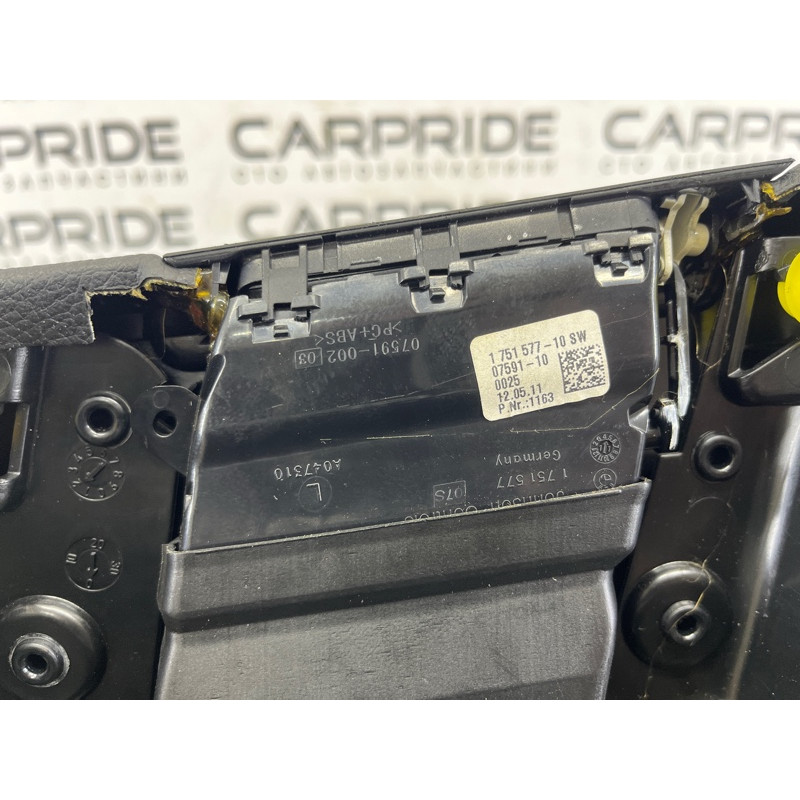 Обшивка стойки центральная (салон) BMW 5-series Gran Turismo F07 2011 3.0 N55B30 51437221709