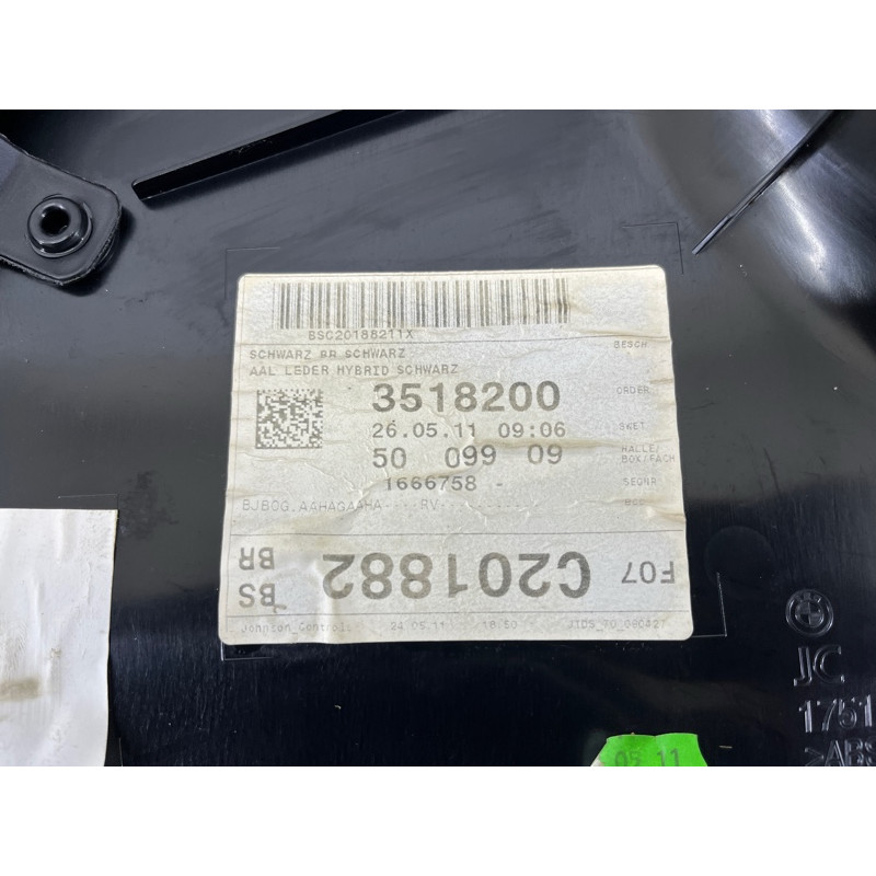 Обшивка стойки центральная (салон) BMW 5-series Gran Turismo F07 2011 3.0 N55B30 51437221710