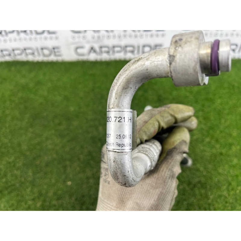 Трубка кондиционера (отопление и кондиционирование) Volkswagen Touareg NF 2013 3.6 7P0820721H