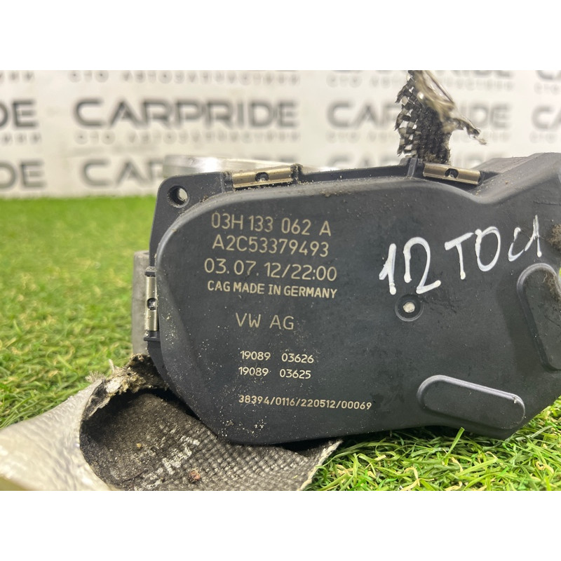 Дроссельная заслонка (электрика двигателя) Volkswagen Touareg NF 2012 3.6 CGRA 03H133062C