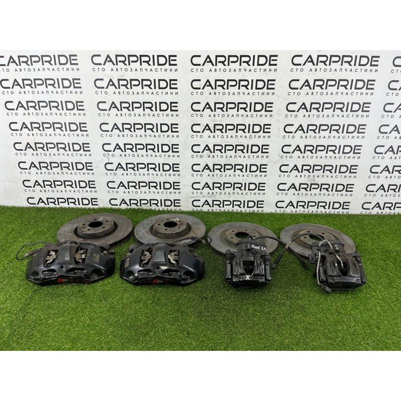 Комплект суппортов с тормозными дисками (тормозная система) AUDI SQ5 FY 2018 3.0 CWGD 80A615301G