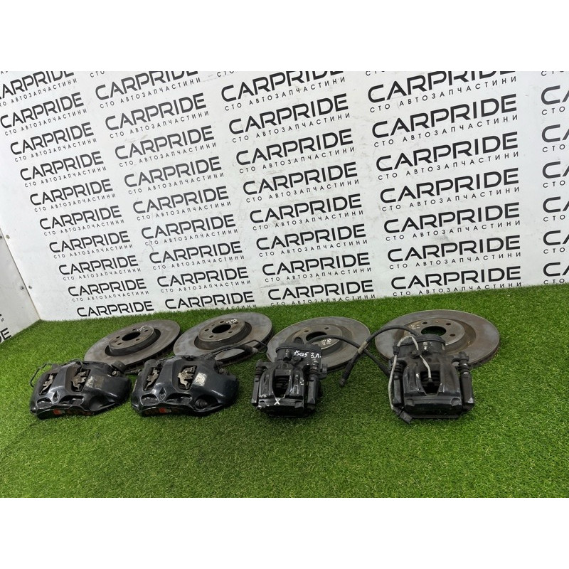 Комплект суппортов с тормозными дисками (тормозная система) AUDI SQ5 FY 2018 3.0 CWGD 80A615301G