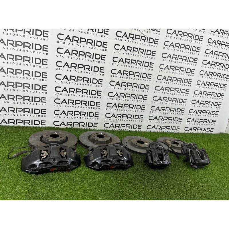 Комплект суппортов с тормозными дисками (тормозная система) AUDI SQ5 FY 2018 3.0 CWGD 80A615301G