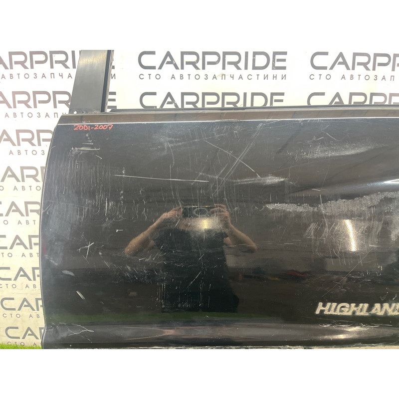 Дверь голая (наружные элементы кузова) Toyota Highlander XU20 6700448070