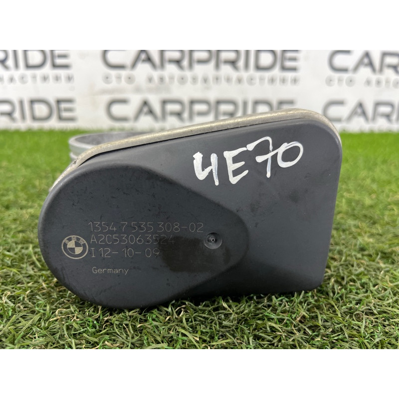 Дроссельная заслонка (электрика двигателя) BMW X5 E70 2009 4.8 N62N 13547535308