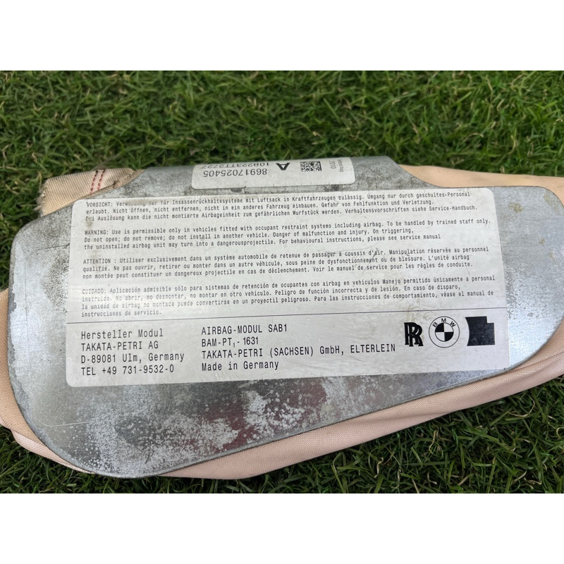 Airbag сидения (airbag/безопасность) BMW 7-series F01 2011 3.0 N54 72127949992