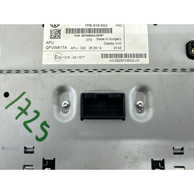 Монитор (электрика) Volkswagen Touareg NF 2015 3.6 CGRA 7P6919603L