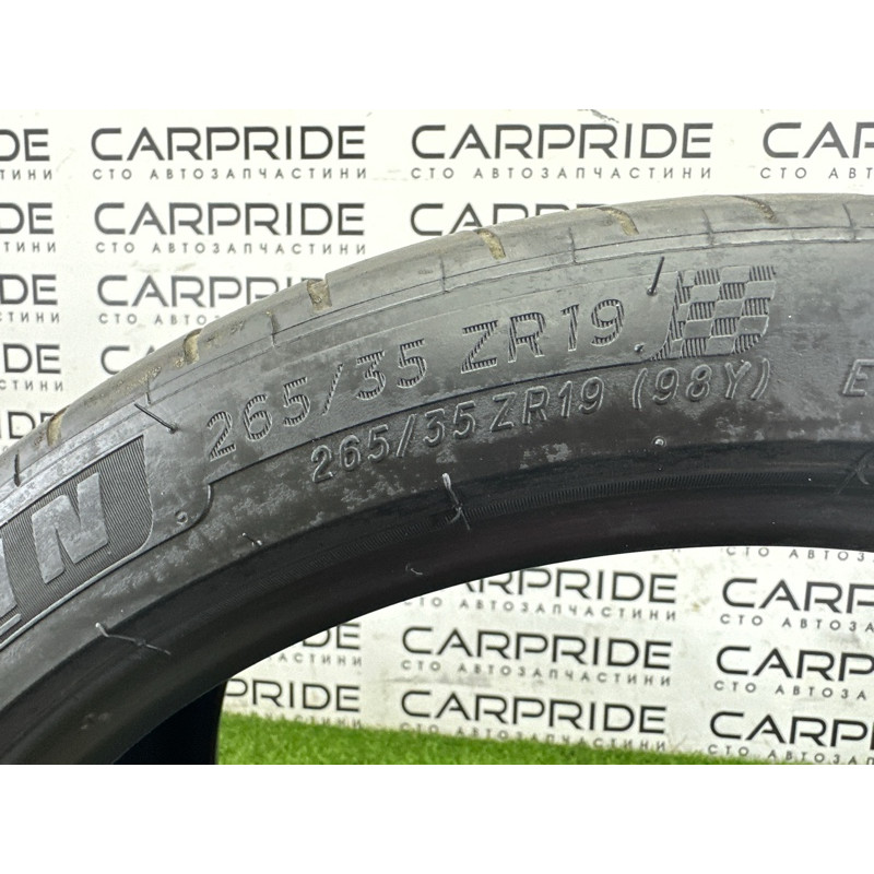 Шины летние 265/35 R19 Michelin Pilot Sport 4S (літні шини) BMW 5-series F10 2015 2.0 N20